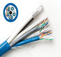集束电缆超六类网络线+视频线